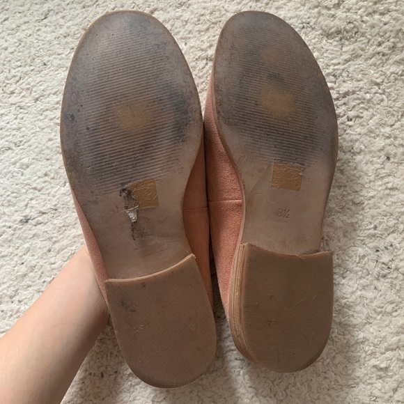 Madewell Elinor Loafer Mule in Dusty Clay Suede - Picture 6 of 6